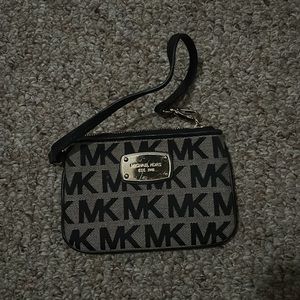 Black and Brown Michael Kors Wallet